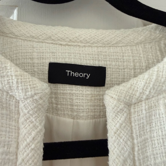 Theory Open Front Tweed Jacket - Picture 4 of 6